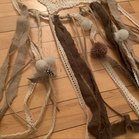 Handmade Crochet Boho Dream Catcher - Picture 3 of 5